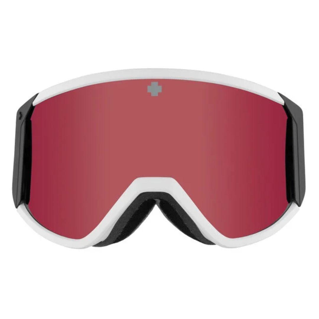 SPY Raider ML Rose Silver Mirror Snow Goggles